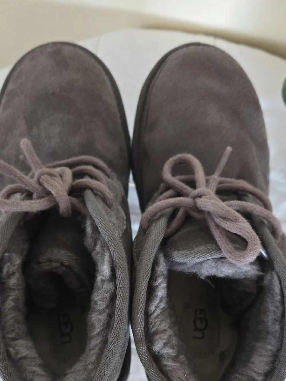 UGG Neumel Charcoal Gray Boots Big Boy 5